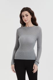 nuaje nuaje Auden Merino Wool Mock Neck Top