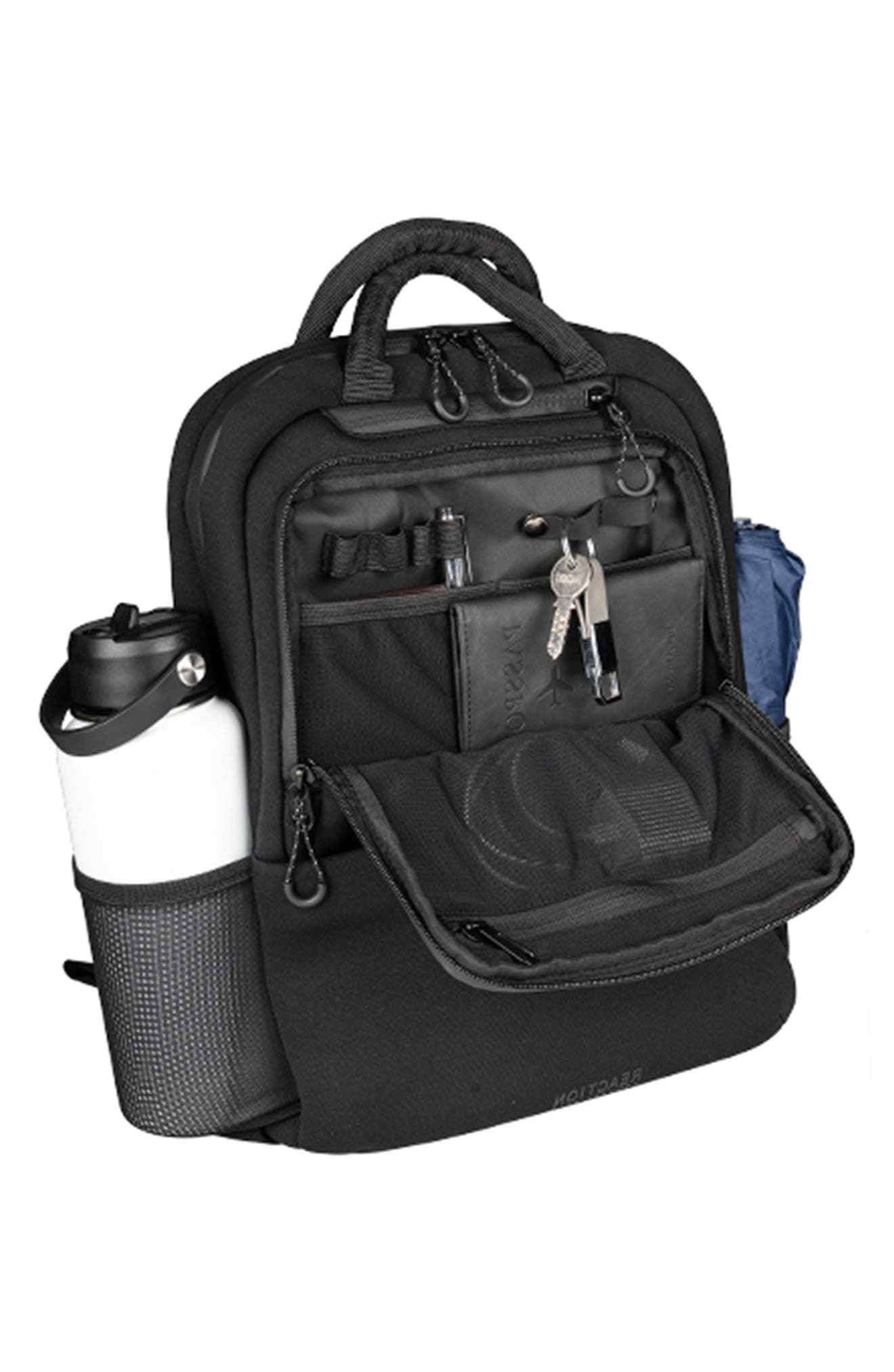 Kenneth Cole Logan Backpack, Alternate, color, Black
