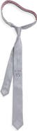 Thom Browne Jacquard Browne 65 Stripe Silk Tie