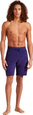 Vilebrequin Men's Solid Organic Terry Bermuda Shorts