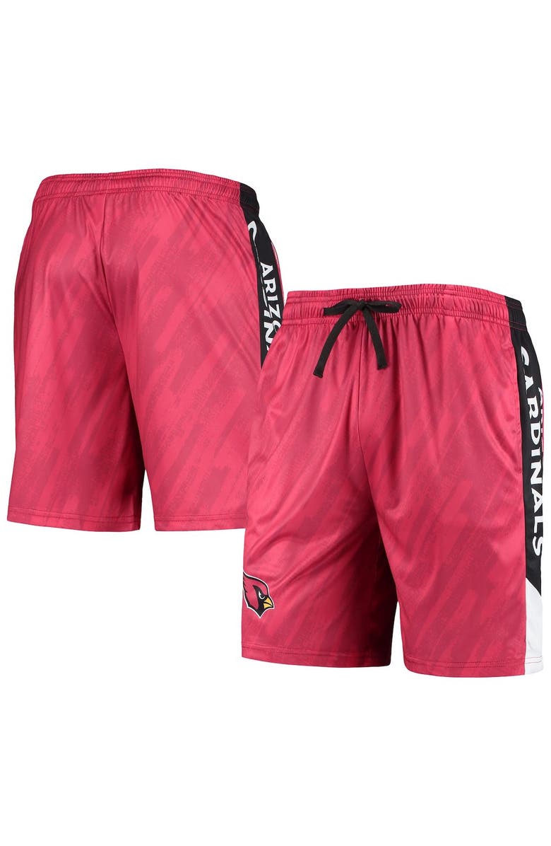 FOCO Men's FOCO Red Arizona Cardinals Static Mesh Shorts, Alternate, color,