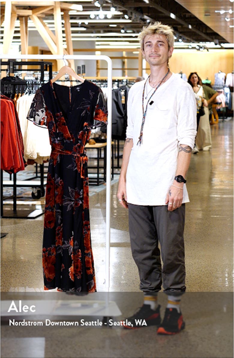 Sweetest Impression Faux Wrap Midi Dress, sales video thumbnail