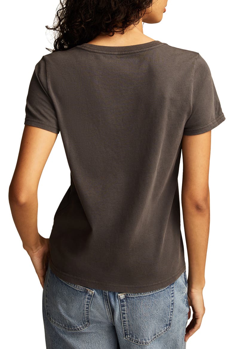 Sequin Cheers Classic T-Shirt, Alternate, color, JET BLACK
