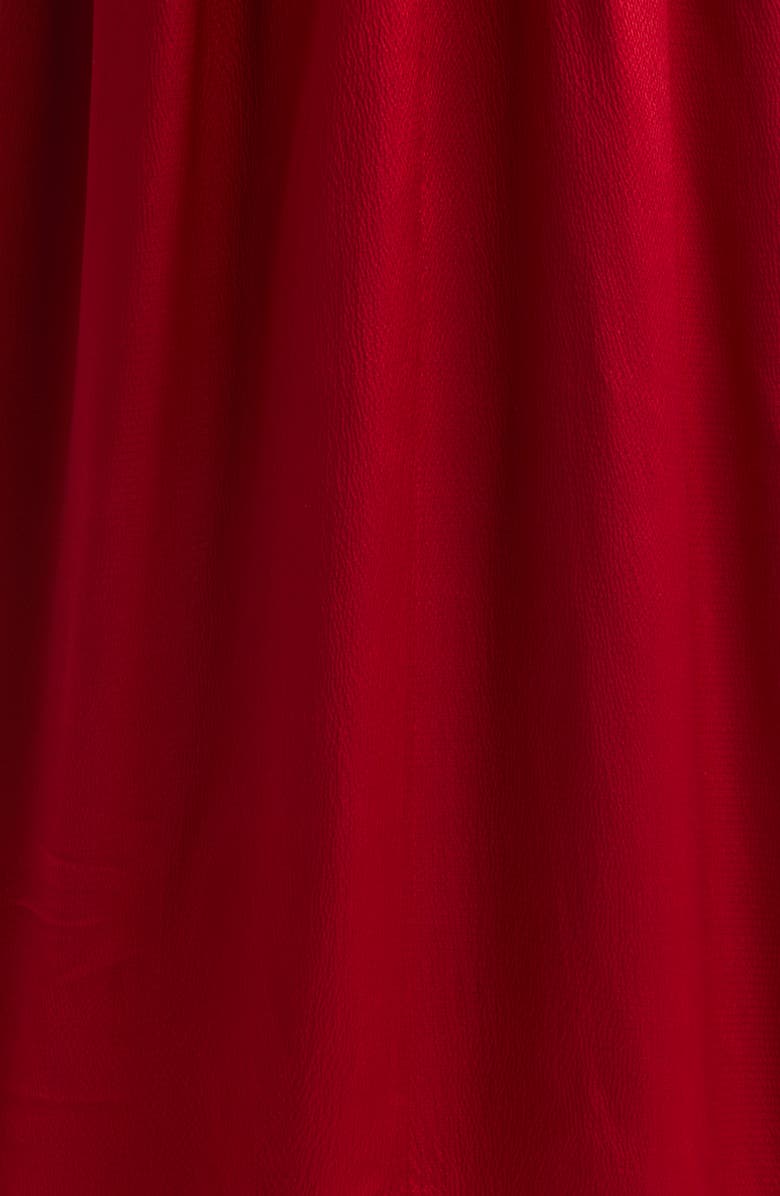 FFORME Mila Bias Cut Long Sleeve Gown, Alternate, color, Bright Red