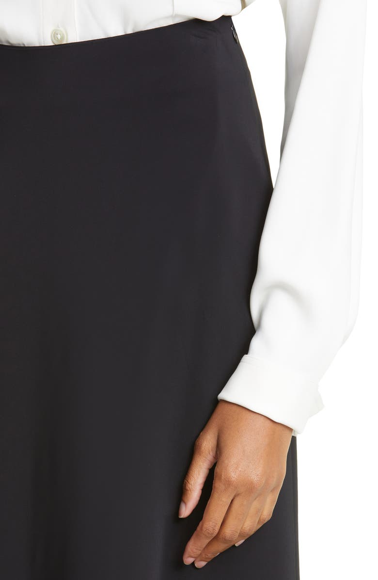 CO Asymmetric Midi Skirt, Alternate, color, 001 Black