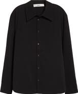 Séfr Trino Cotton Poplin Button-Up Shirt