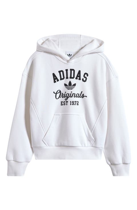 Kids' Varsity Cotton Blend Fleece Hoodie