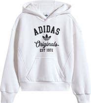 adidas Kids' Varsity Cotton Blend Fleece Hoodie