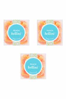 sugarfina Peach Bellini Cube - Set of 3