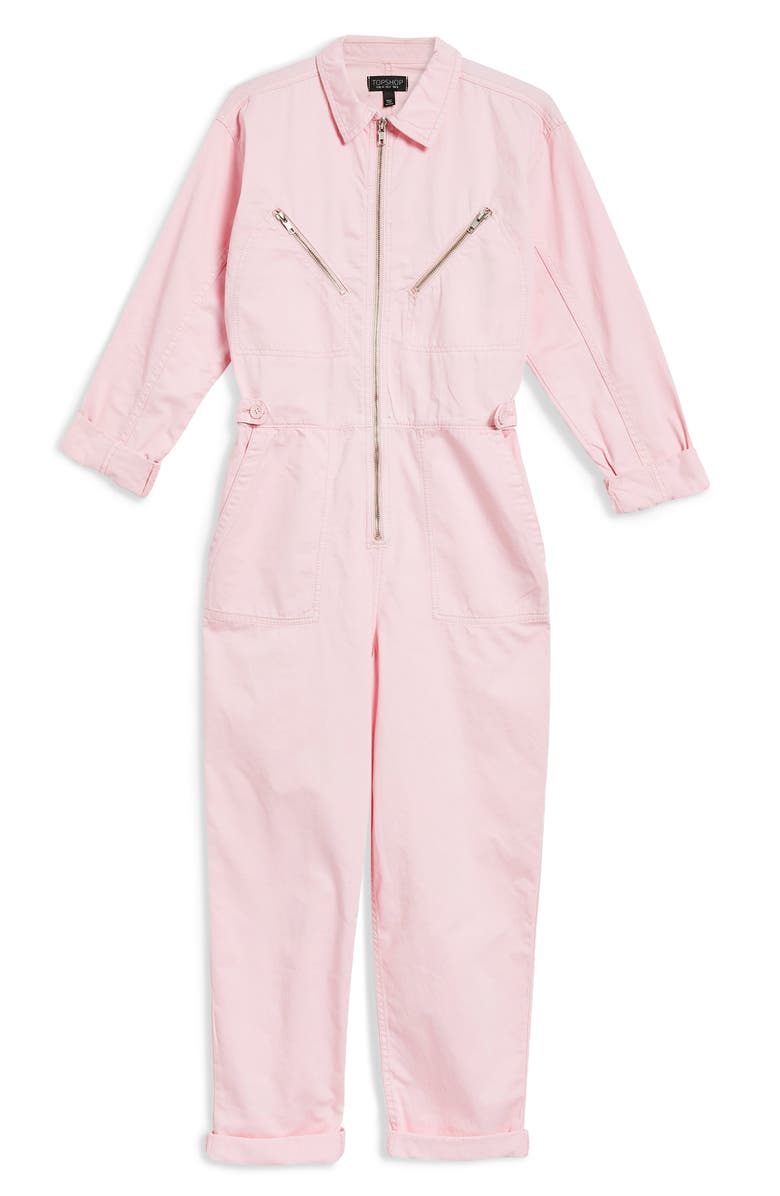 Topshop Mekan Utility Jumpsuit, Alternate, color, 