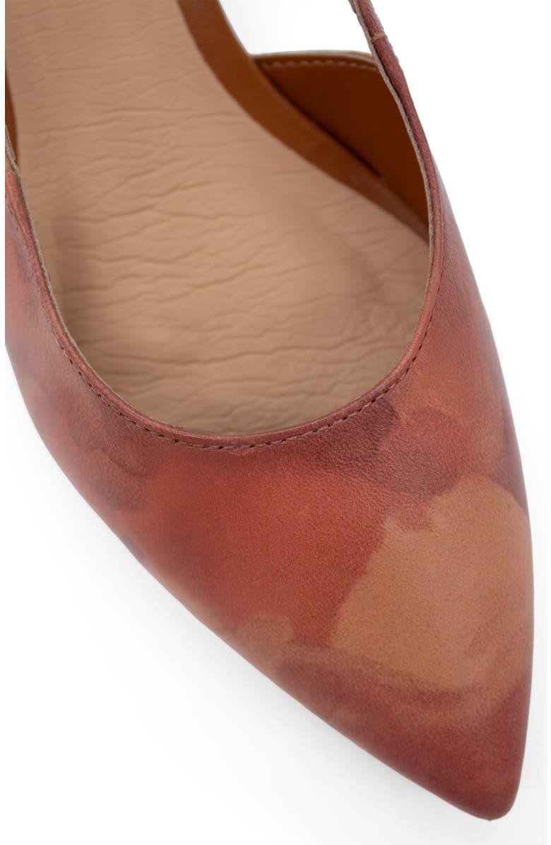 Bottero Botolivia Legacy Pointed Toe Slingback Pump, Alternate, color, Natural