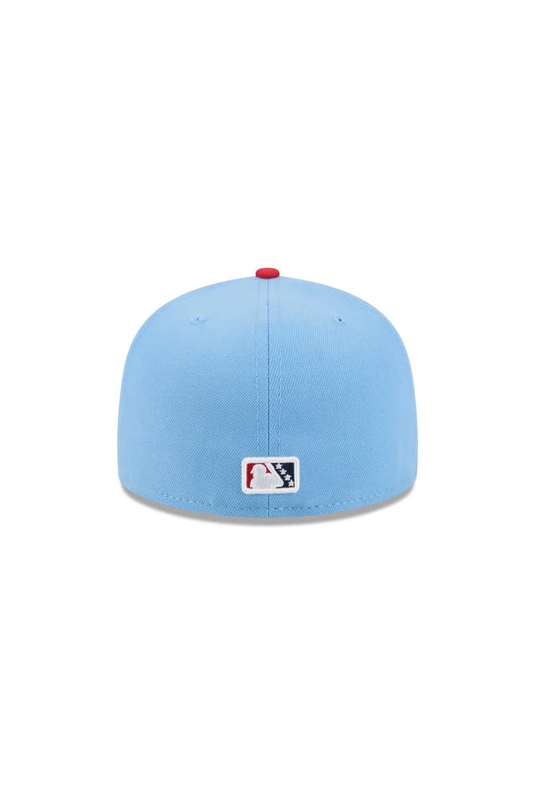 Men's New Era  Navy Salem Red Sox Theme Nights 59FIFTY Fitted Hat, Alternate, color, Navy