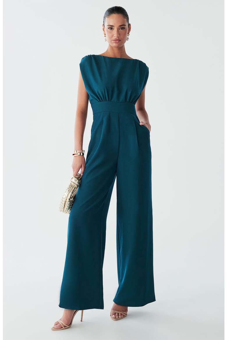 Stella Jumpsuit, Main, color, EMERALD