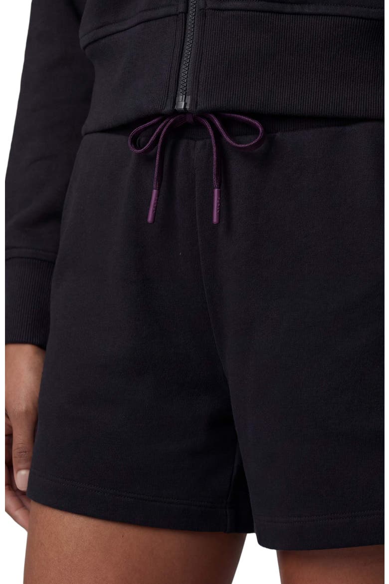 Womens Drawstring Short, Alternate, color, VERY BLACK