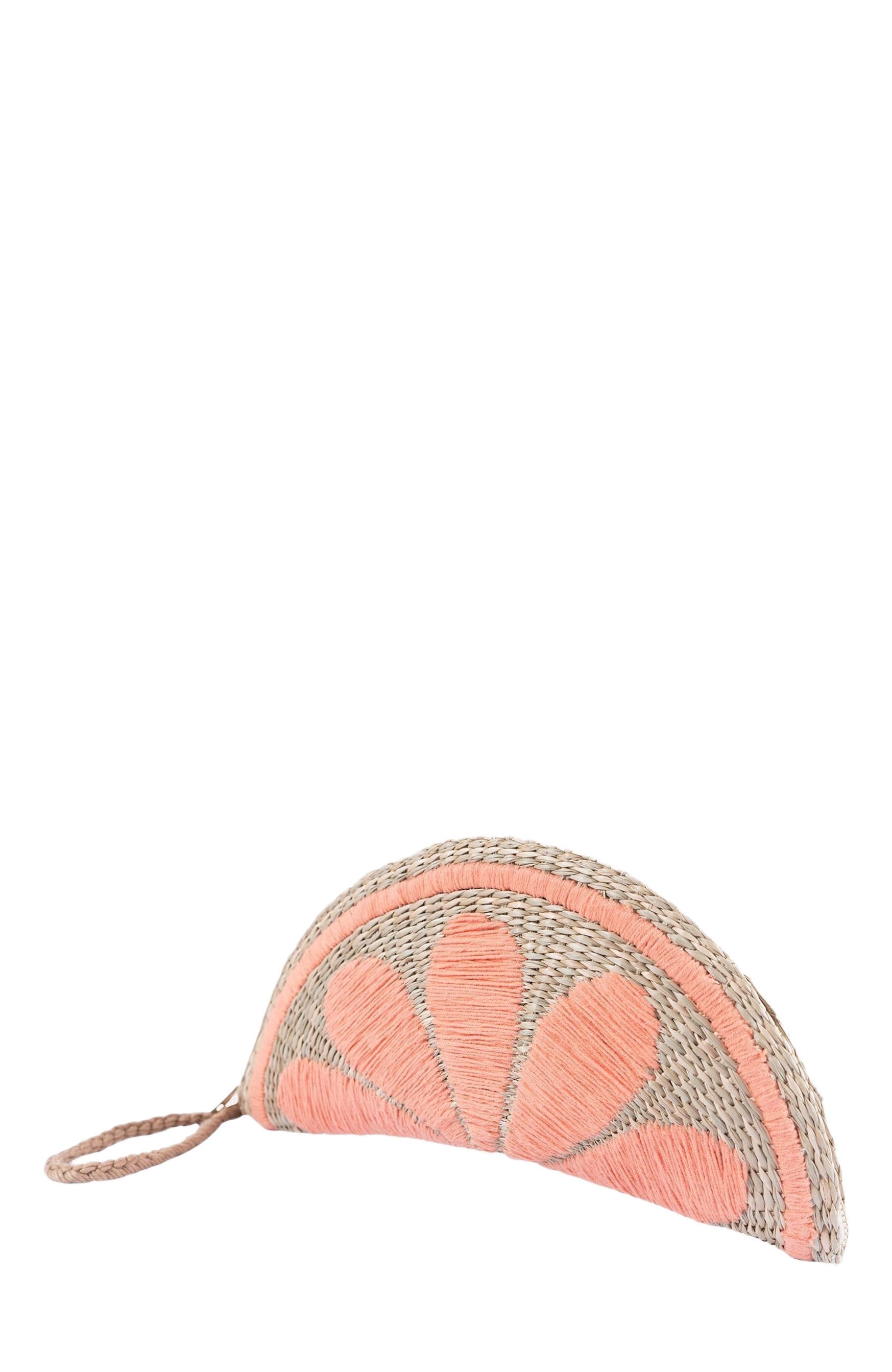 Jelavu Capri Fruit Clutch Bag, Alternate, color, Orange