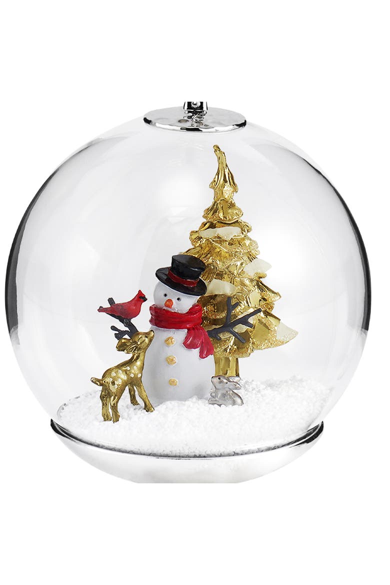 Snowman First Friends Snow Globe Ornament, Alternate, color, NO COLOR