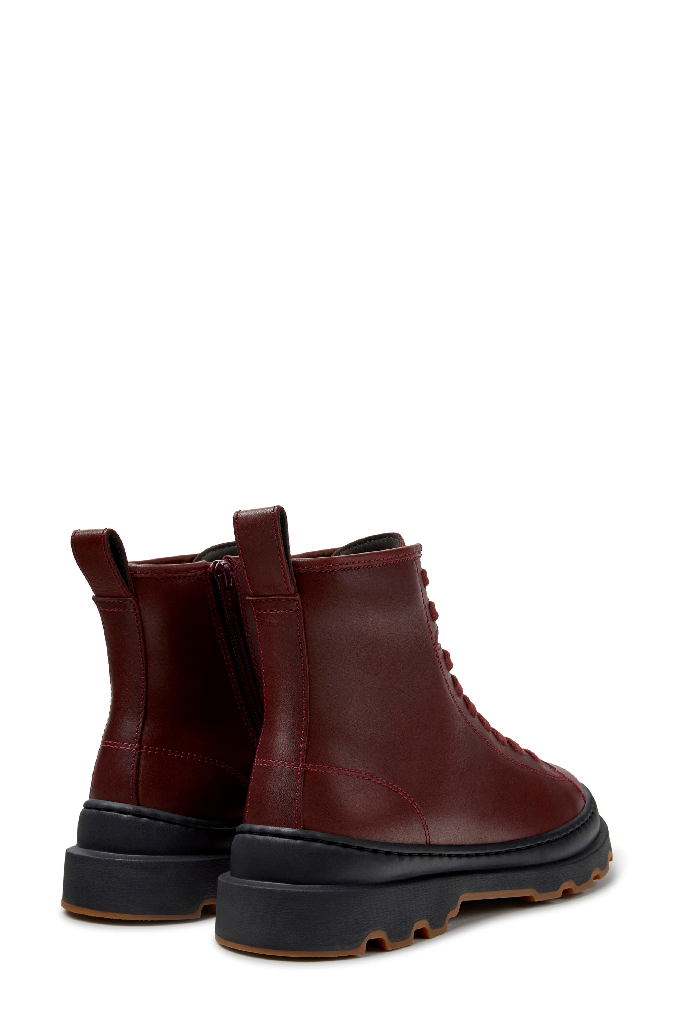 Brutus Bootie, Alternate, color, BURGUNDY