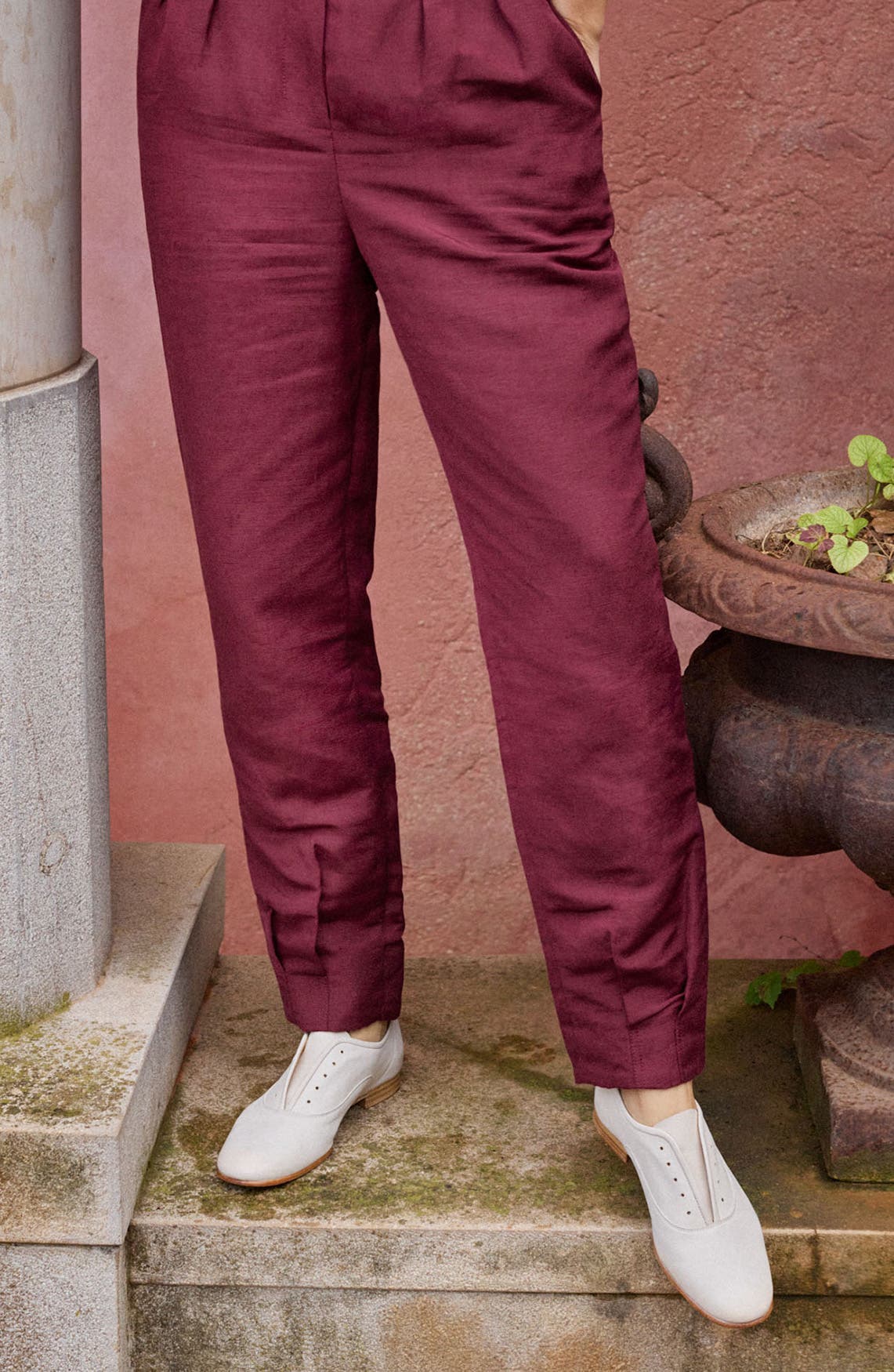 Gerti Laceless Oxford, Alternate, color, PLASTER