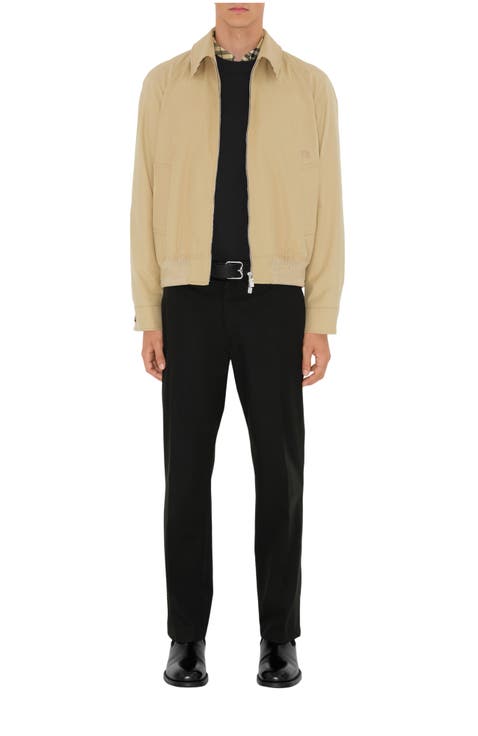 Gabardine Chester Harrington Jacket