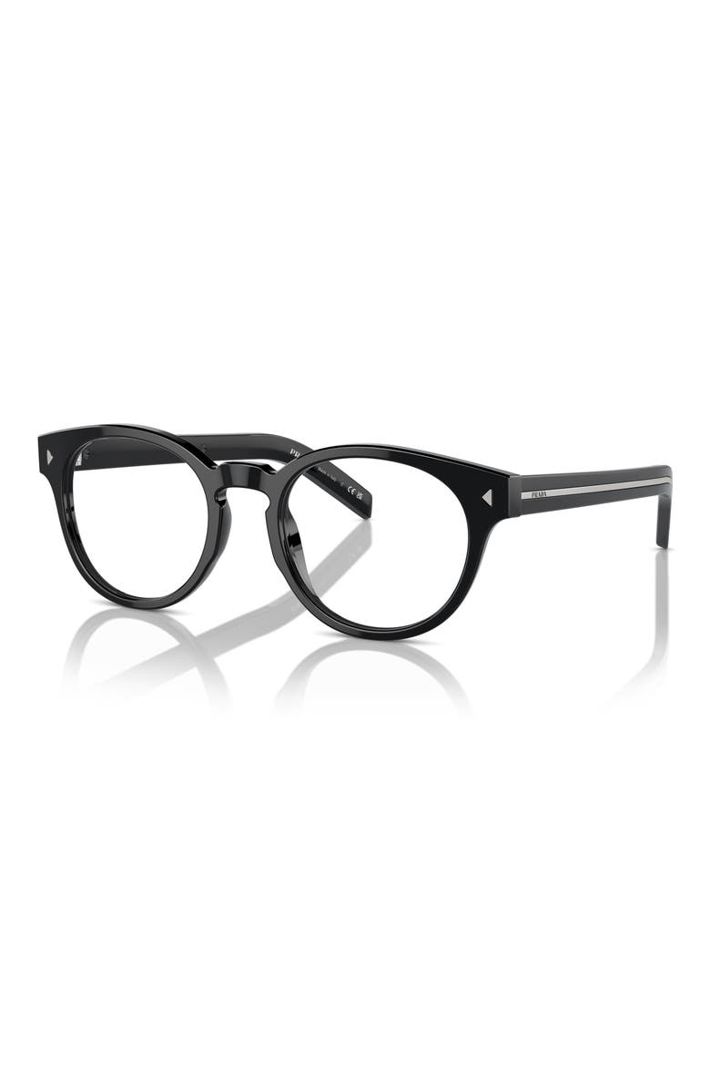 52mm Phantos Optical Glasses, Alternate, color, BLACK