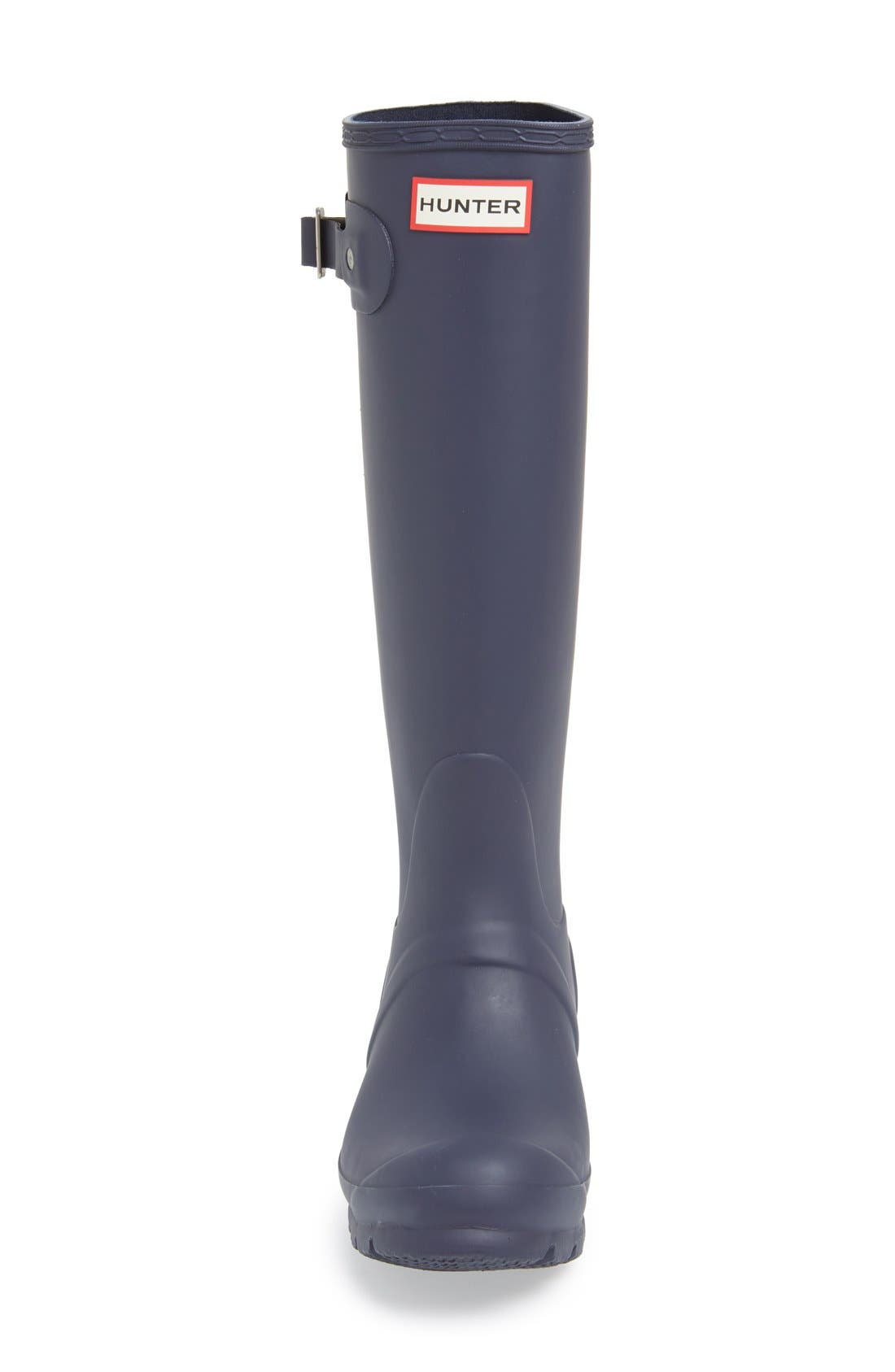 'Original Stripe' Waterproof Rubber Boot, Alternate, color, MIDNIGHT/ MINERAL BLUE
