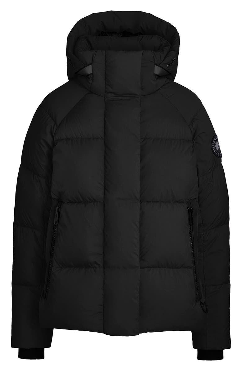 Canada Goose Junction Wind & Water Resistant 750 Fill Power Down Parka, Alternate, color, Black - Noir