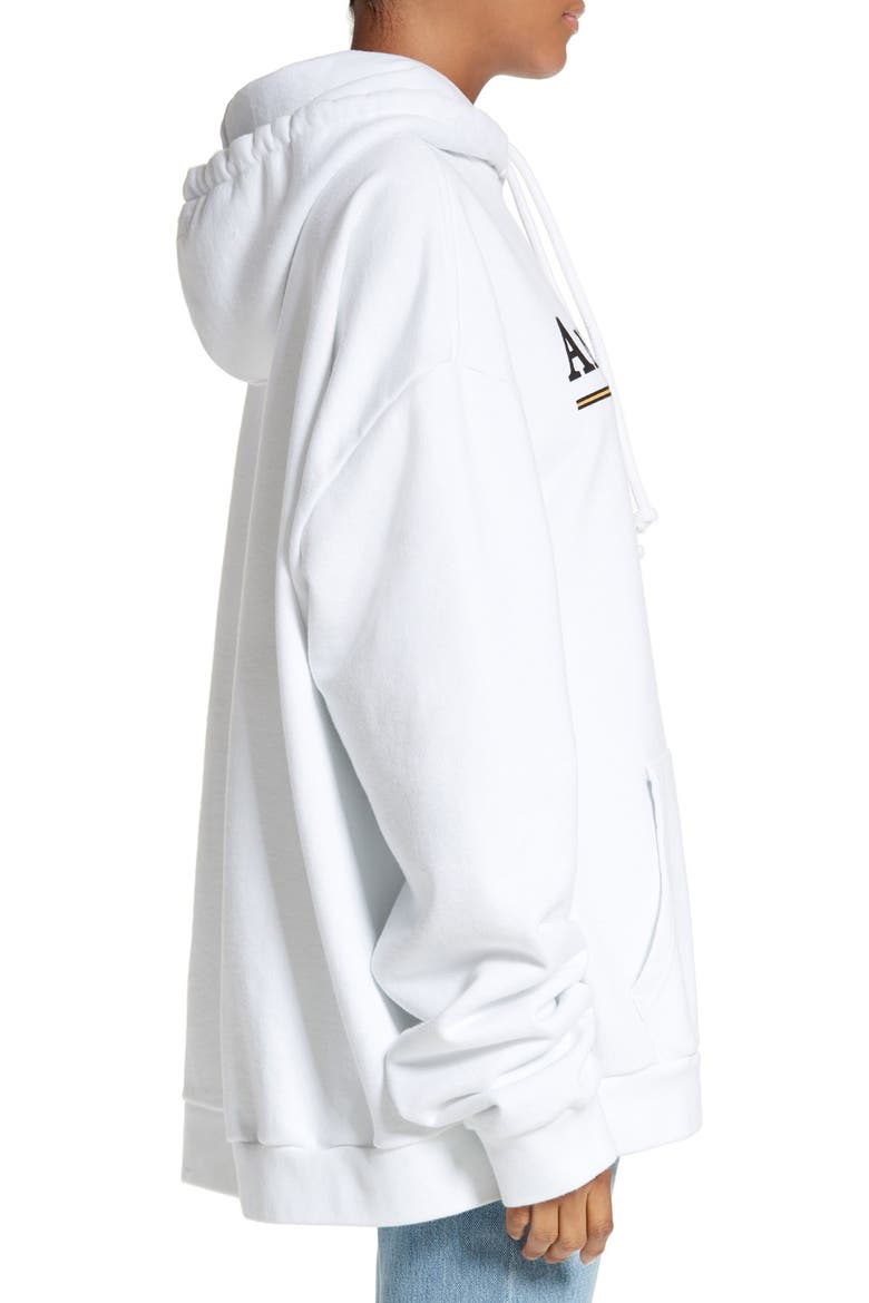 x SPACE Graphic Hoodie (Nordstrom Exclusive), Alternate, color, WHITE