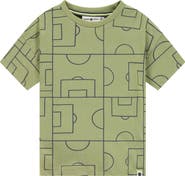 Stains and Stories by Babyface Soccer Field Short Sleeve T-Shirt