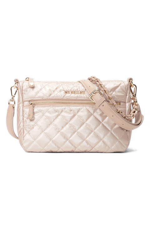 Crosby Ella Quilted Nylon Crossbody Bag