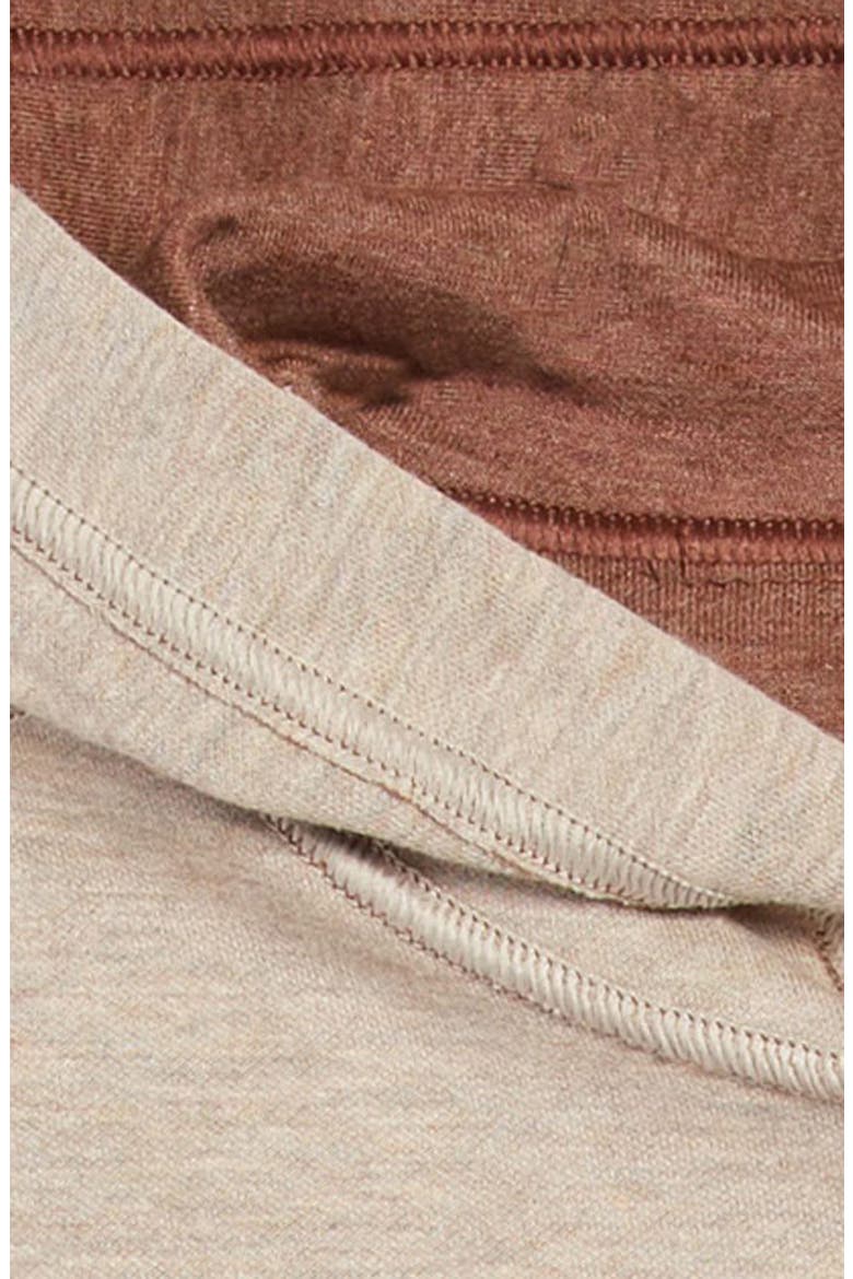 Kids' Solid Reversible Hoodie, Alternate, color, RUST/ OATMEAL