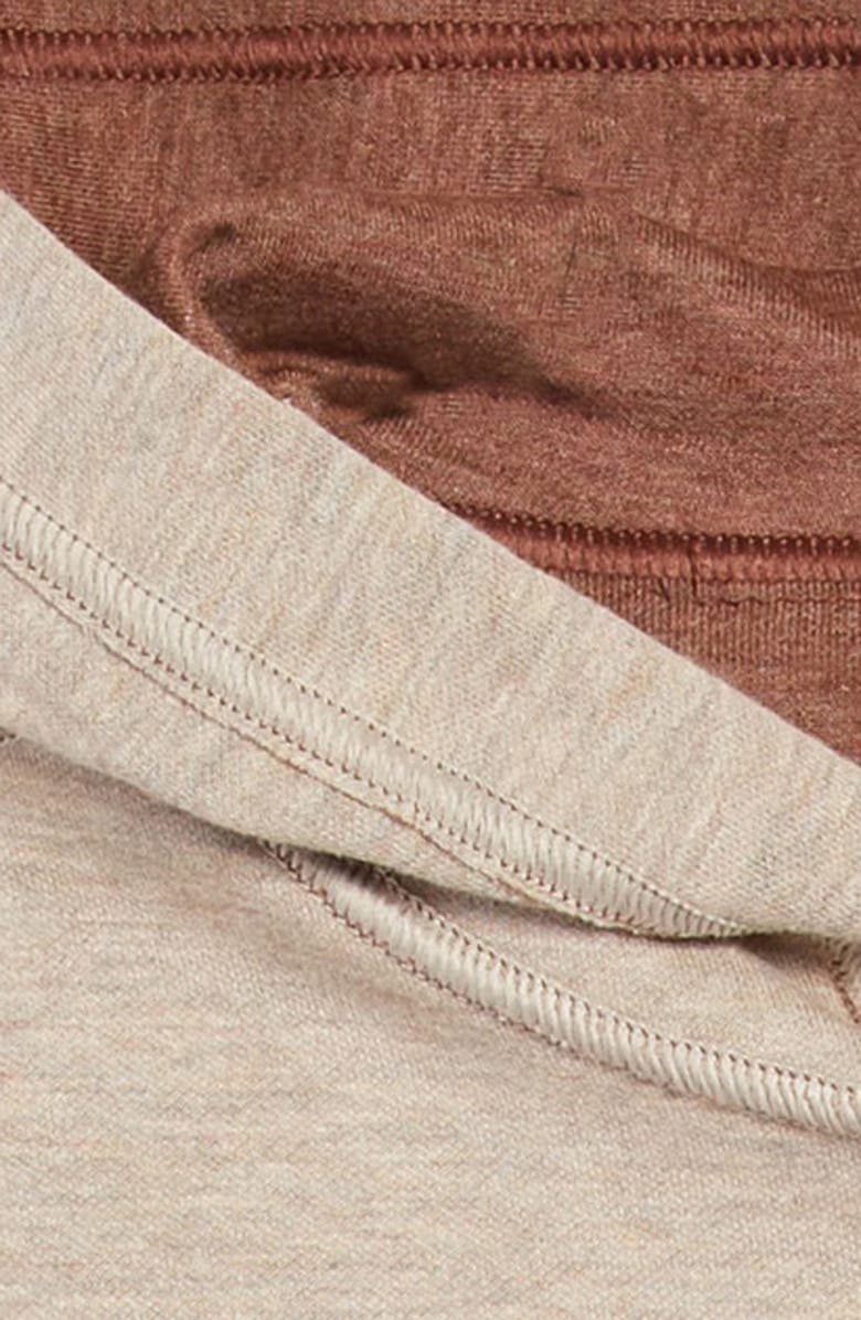 Johnston & Murphy Kids' Solid Reversible Hoodie, Alternate, color, Rust/ Oatmeal