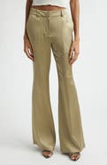 Ramy Brook Vivienne Silk Flare Leg Pants