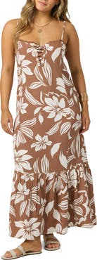 O'Neill Tasmin Floral Maxi Sundress