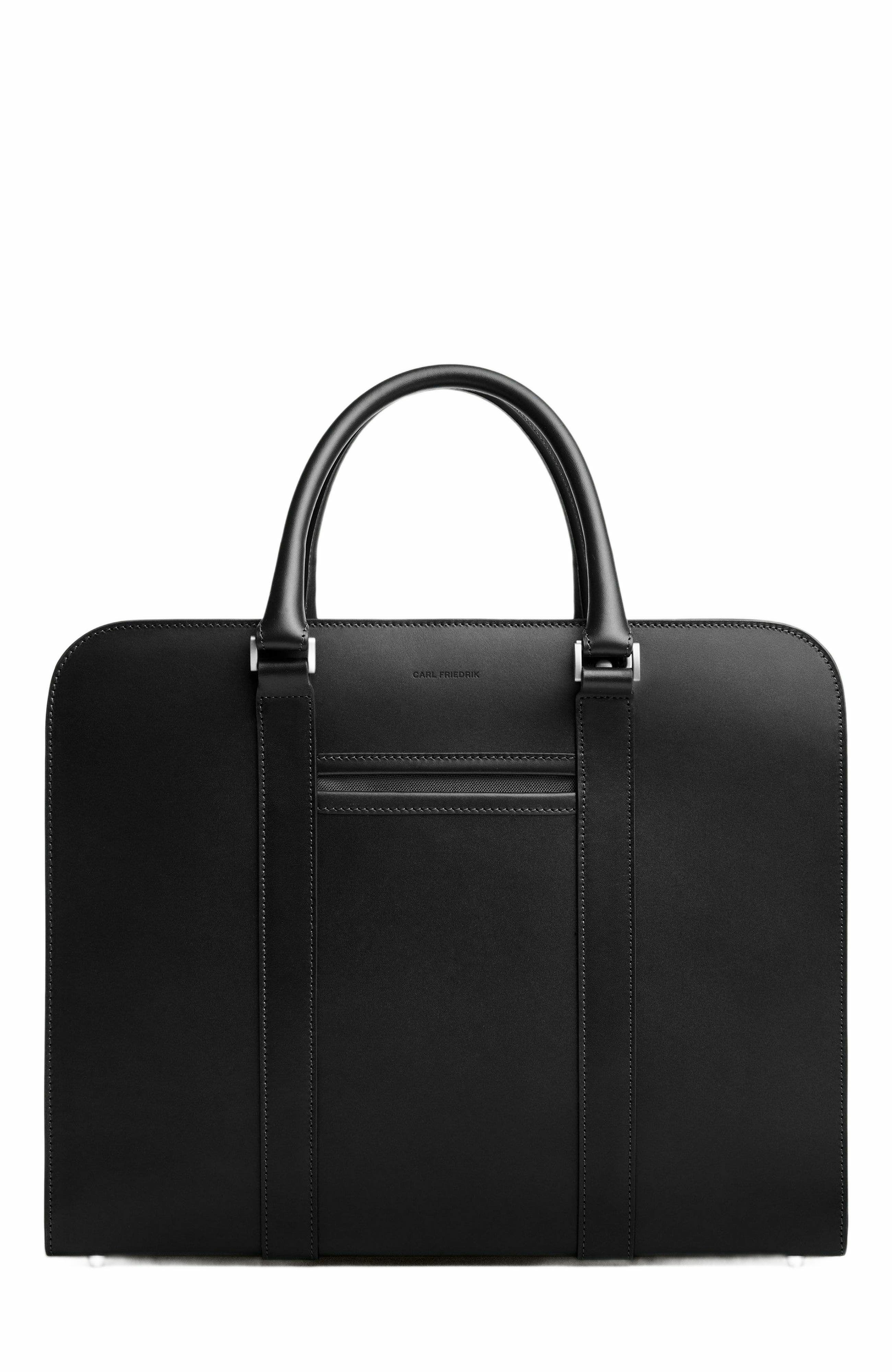 Carl Friedrik Palissy Double Briefcase, Main, color, Black