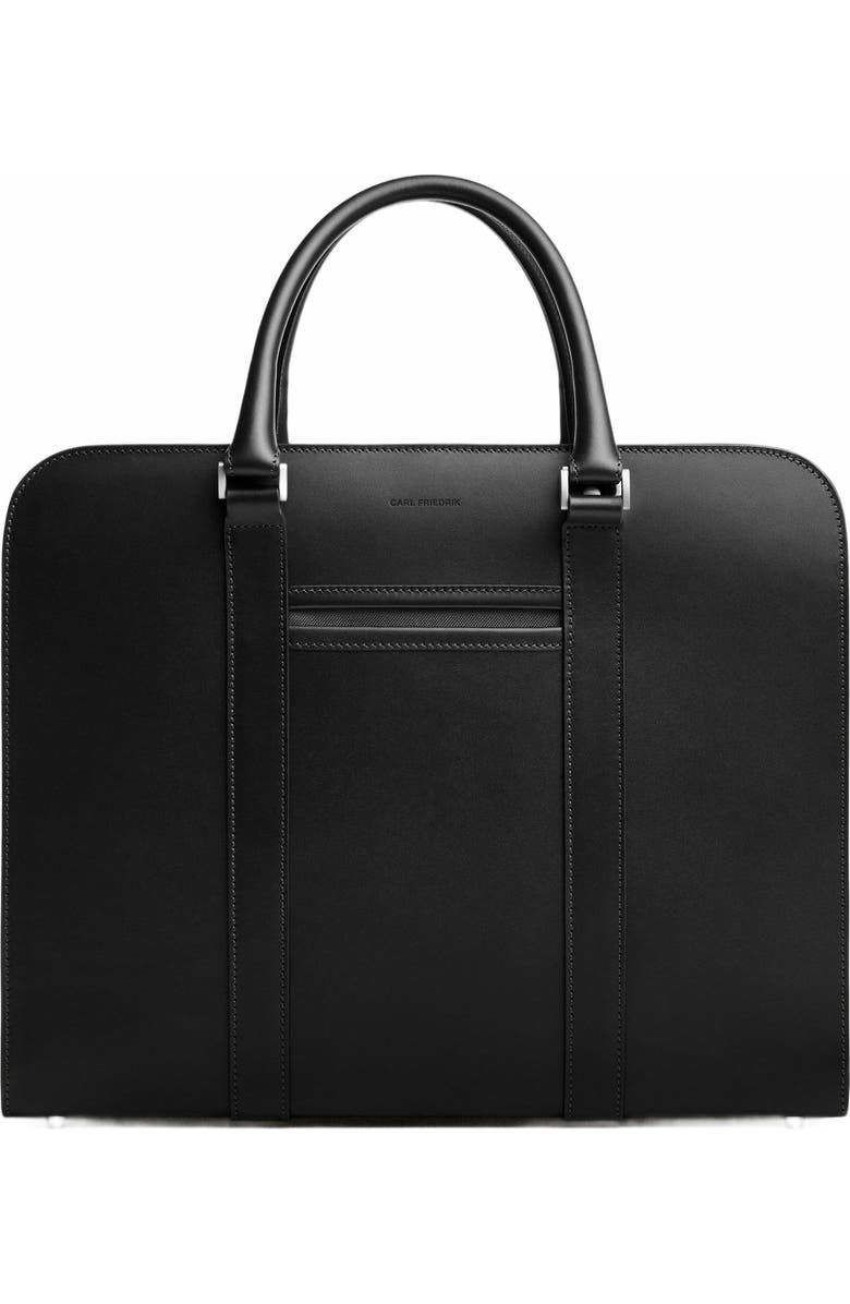 Carl Friedrik Palissy Double Briefcase, Main, color, Black