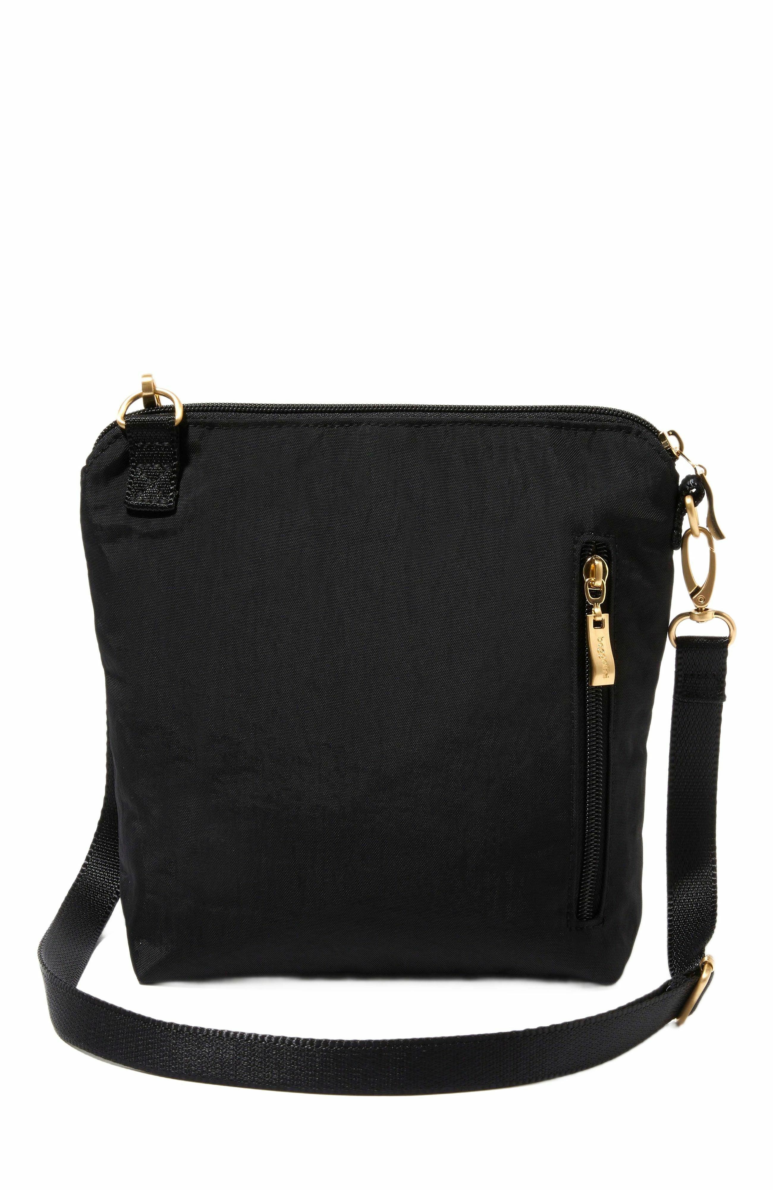 BAGGALLINI Modern Pocket Crossbody Bag, Alternate, color, Black With Gold Hardware