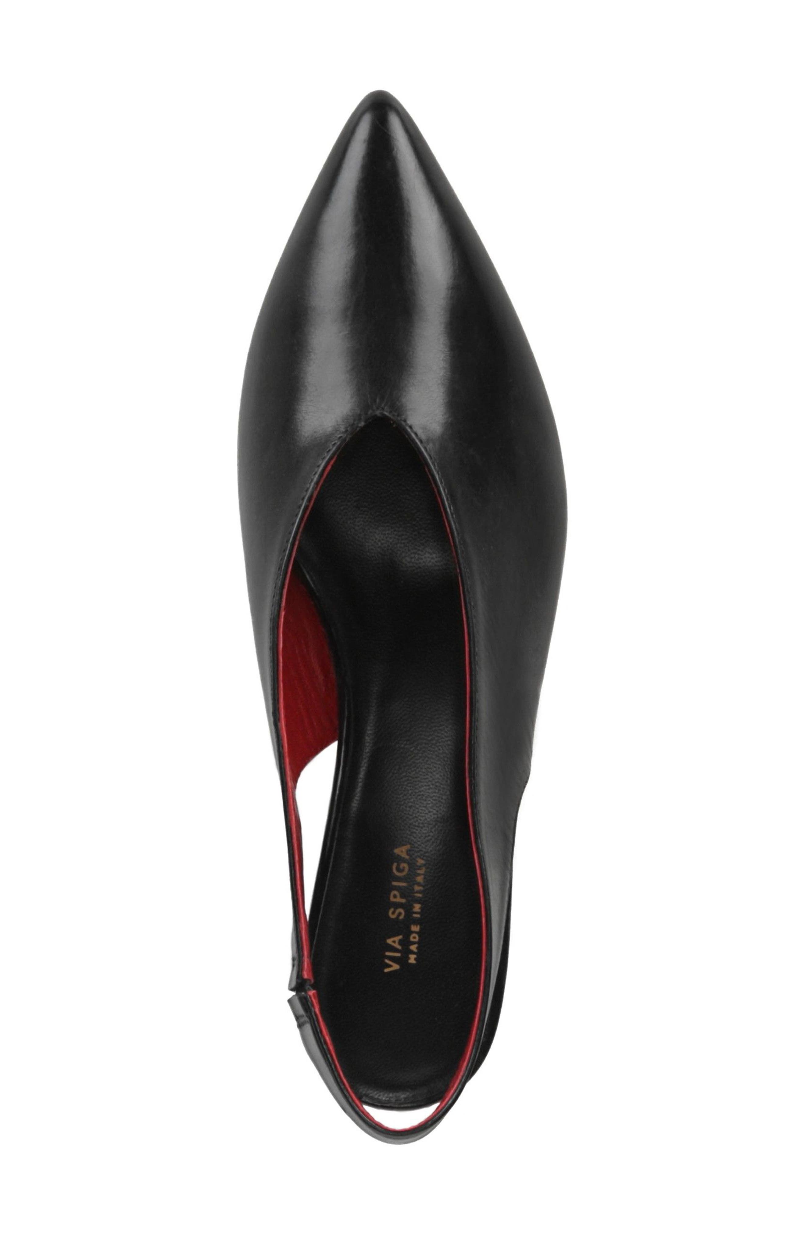 Via Spiga Darwin Slingback Pump, Alternate, color, 
