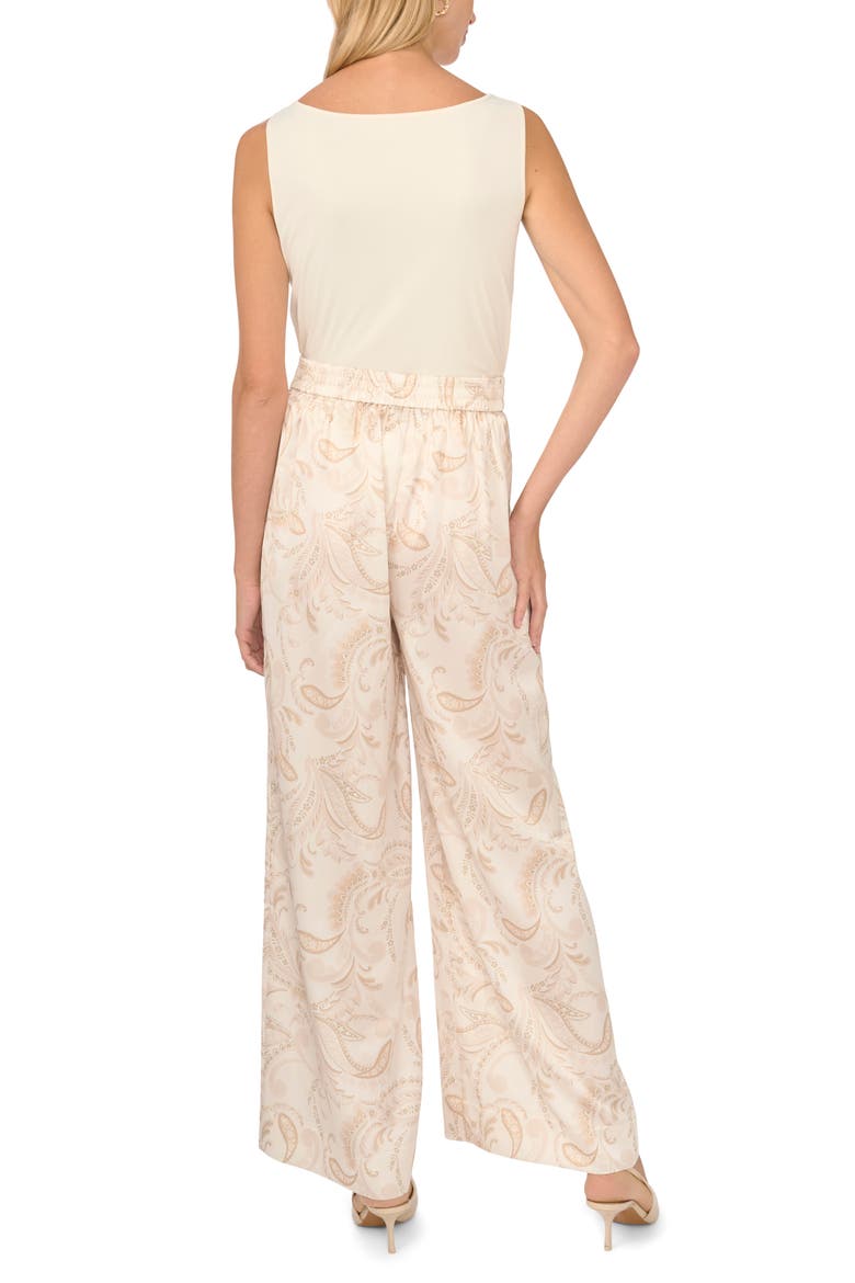 High Waist Wide Leg Pants, Alternate, color, NEW IVORY