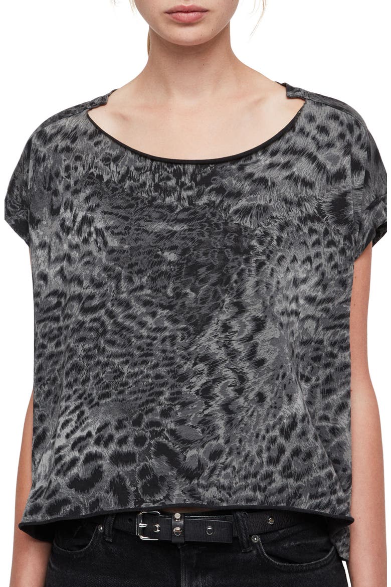 Paw Pina Tee, Main, color, FADEOUT BLACK