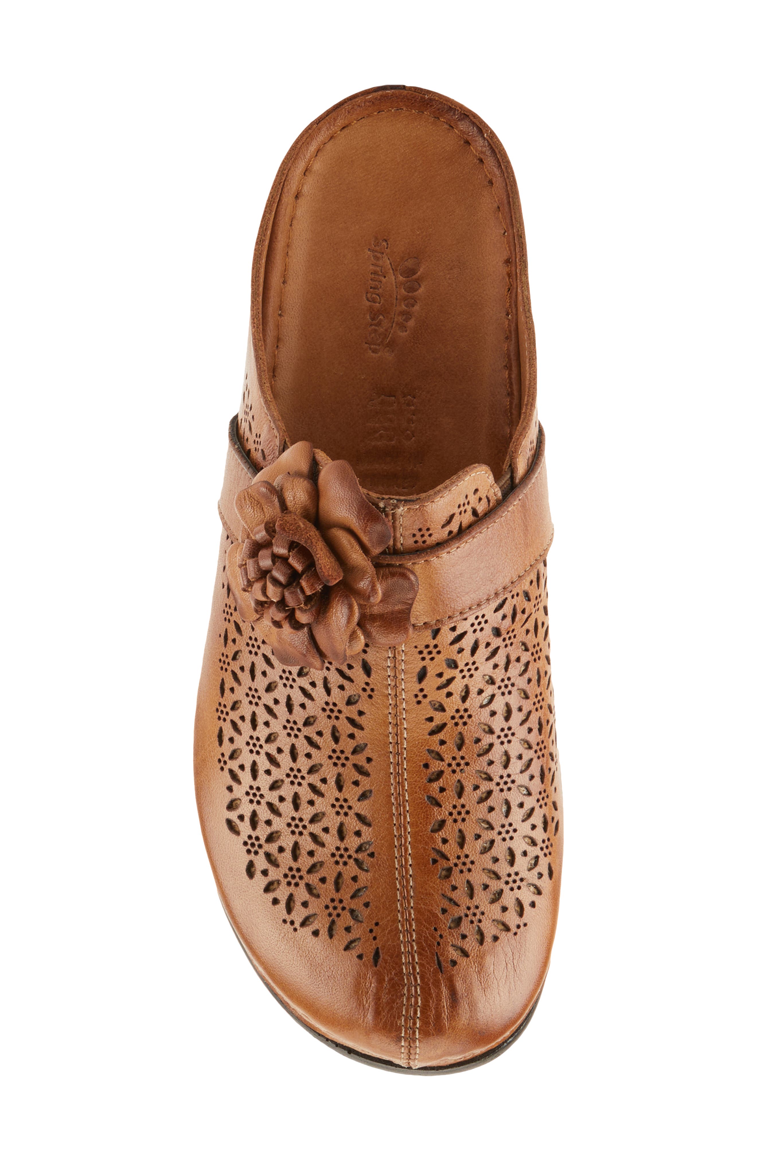 Lilybean Wedge Mule, Alternate, color, CAMEL