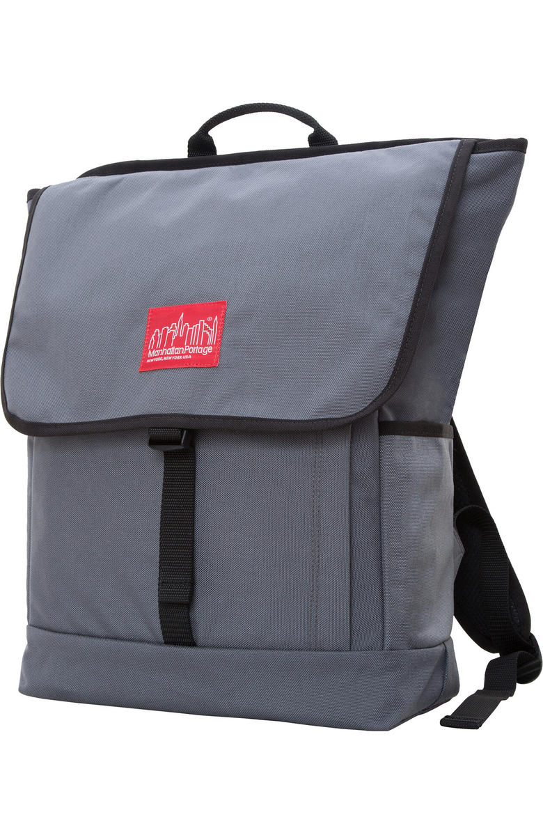 Manhattan Portage Washington Square Backpack, Alternate, color, Grey