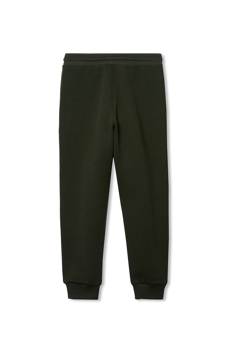 Lands' End Boys Iron Knee Texture Knit Jogger, Alternate, color, Midnight Olive