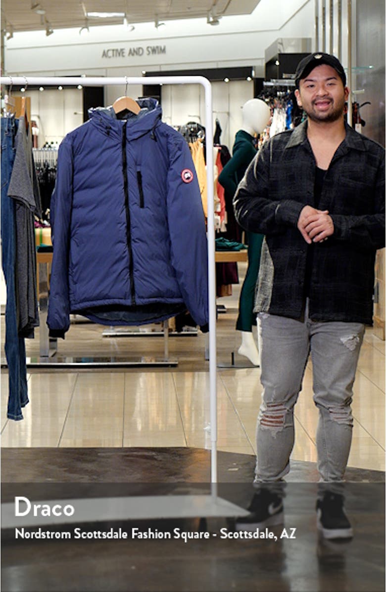 Lodge Packable Windproof 750 Fill Power Down Hooded Jacket, sales video thumbnail