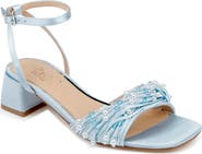Jewel Badgley Mischka Fallon Ankle Strap Sandal