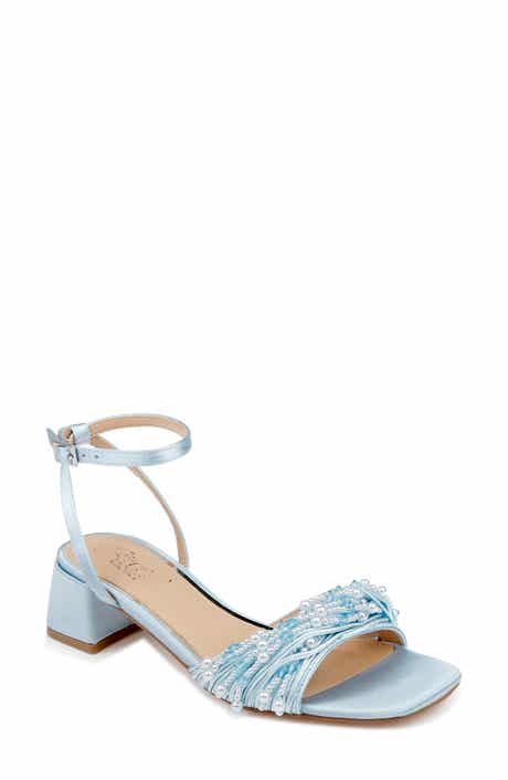 Jewel Badgley Mischka Fallon Ankle Strap Sandal