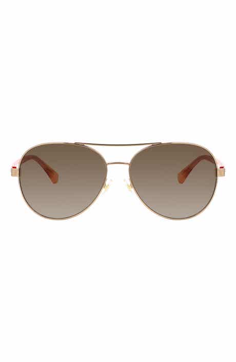 averie 58mm gradient aviator sunglasses