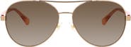 Kate Spade averie 58mm gradient aviator sunglasses