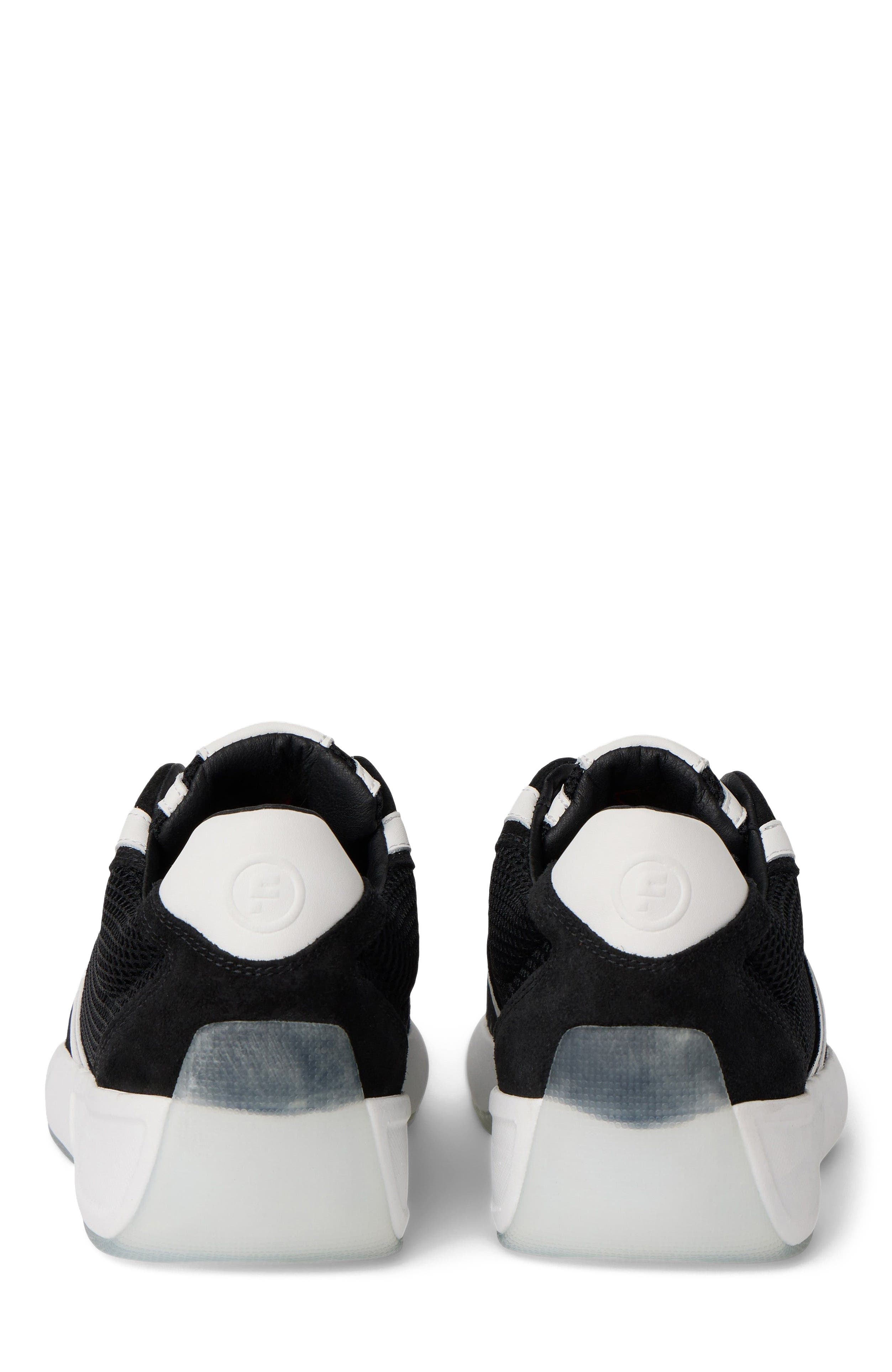 Freshy Brites+ Signature Series Sneaker, Alternate, color, Black/White