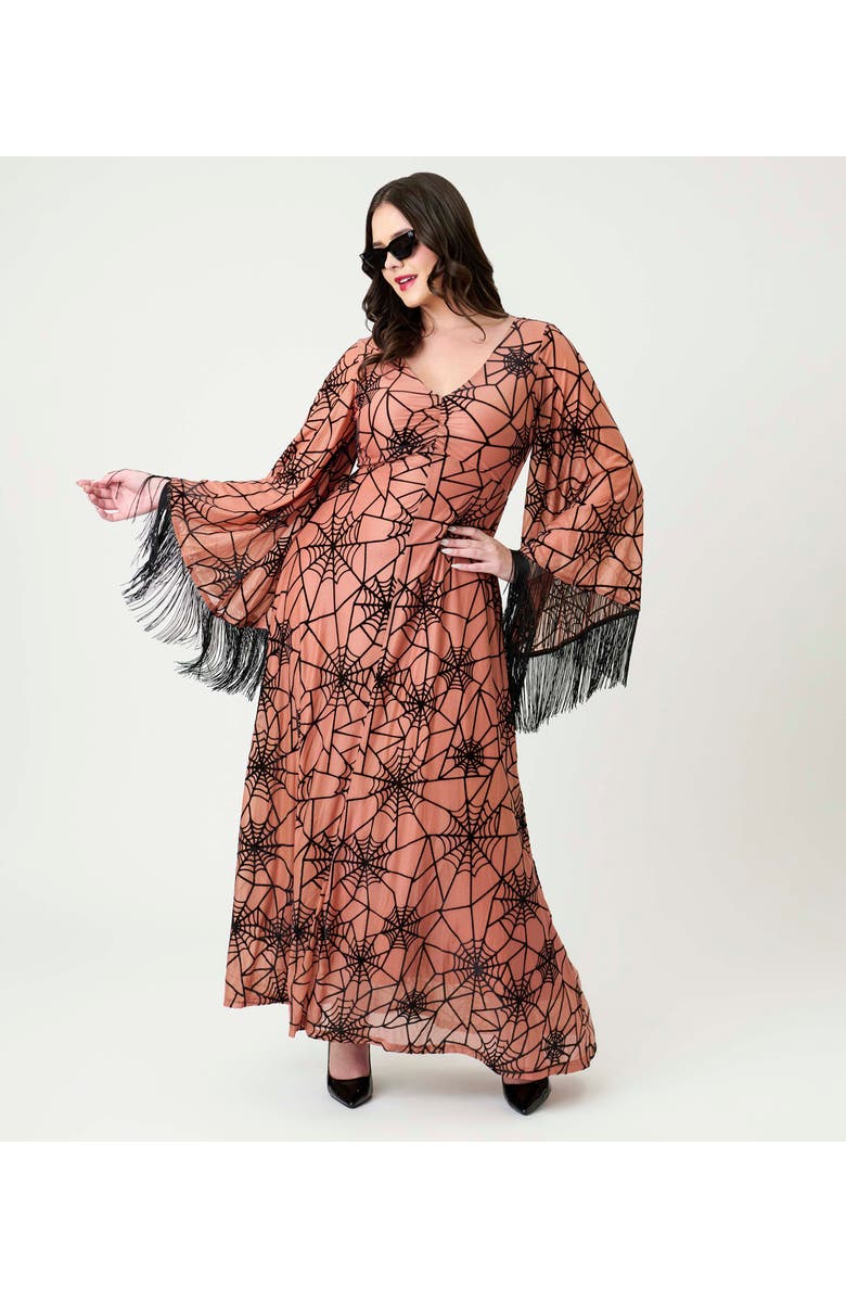 Smak Parlour Stevie Maxi Dress, Alternate, color, Beige