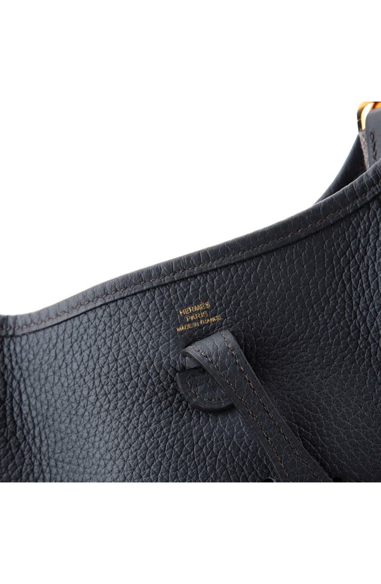 Pre-Owned Hermes Evelyne Bag Gen III Clemence TPM, Alternate, color, Bleu Orage